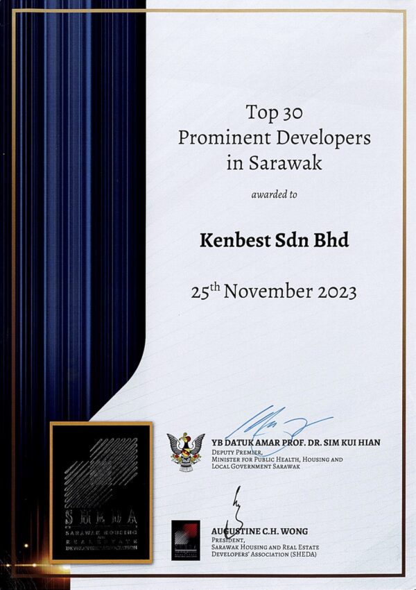 Top 30 Prominent Developers in Sarawak